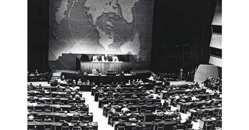 ההצבעה באו"ם על החלטת כ"ט בנובמבר.
