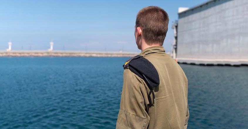 רס״ר ו׳ בטור אישי על השירות כלוחם בשייטת הצוללות