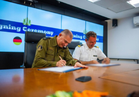 ברקע המלחמה: נחתמה תוכנית עבודה עם הצי הגרמני