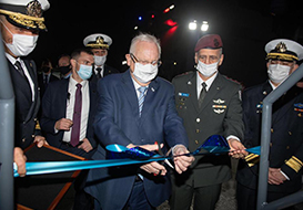 טקס הגעת ספינת אח"י מגן לישראל