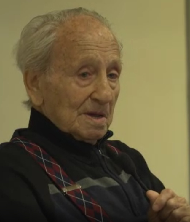 ניצול השואה והעיתונאי המוערך נח קליגר הגיע לספר את עדותו במספנת זרוע הים